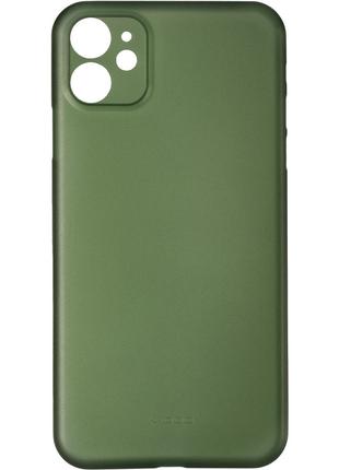 Чехол накладка K-DOO Air Skin для Apple iPhone 12 Pro Max (зел...