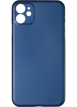 Чехол накладка K-DOO Air Skin для Apple iPhone 12 Pro Max (син...