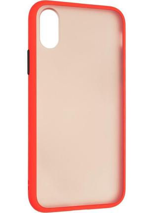 Накладка Gelius Bumper Mat для Apple iPhone 12 Pro Max (красно...