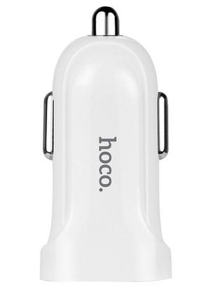 Автомобильное зарядное устройство Hoco Z2 + кабель для iPhone ...