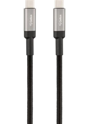 USB дата-кабель Gelius Pro G-Power GP-UC105 з Type-C на Type-C...