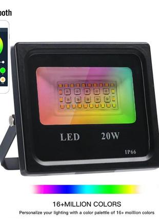 CE RoHS UL Ultar 20W светодиодные прожекторы RGB IP66