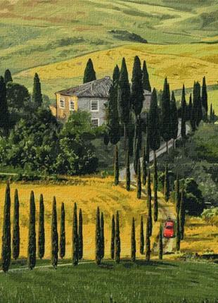 Картина по номерам "Путешествие в Тоскану" 40х50 см KHO2297