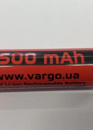 Аккумулятор литий-ионный 18650 VARGO 1500mAh