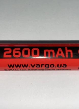 Аккумулятор литий-ионный 18650 VARGO 2600mAh