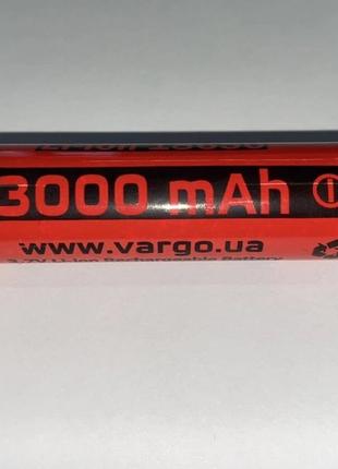 Аккумулятор литий-ионный 18650 VARGO 3000mAh