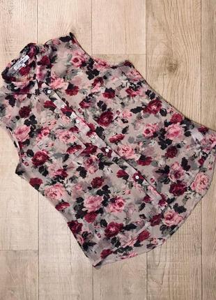 Очень красивая блуза в цветочный принт "new look"