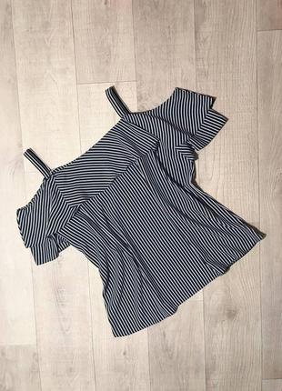 Стильная блуза в полосочку