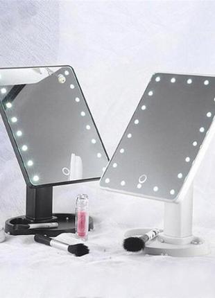 Лучшее зеркало для макияжа с 16 led подсветкой mirror