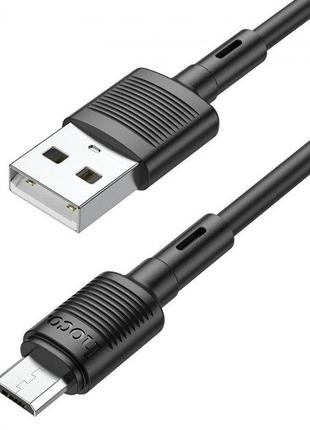 Кабель Hoco X83 Micro Victory charging data cable Black