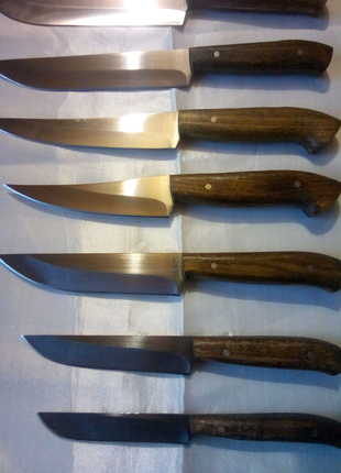 Ножі кухонні ручної роботи дуже гарної якості