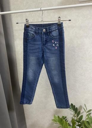Котоновые джинсы, 3-4 лет штаны