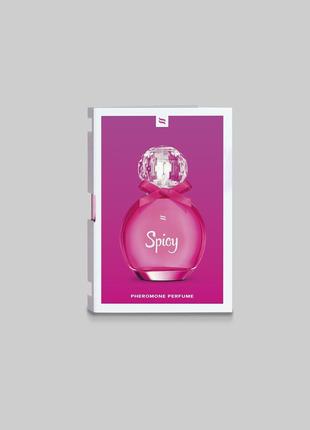 Пробник духов с феромонами Obsessive Perfume Spicy – sample (1...