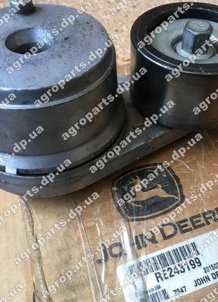 Натяжитель RE243199 ремня John Deere RE582500 Belt Tensioner н...