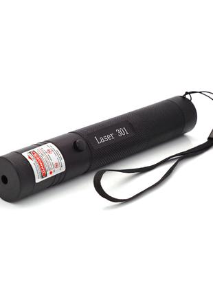 Лазерная указка Laser303, c лазером красного цвета, питание от...
