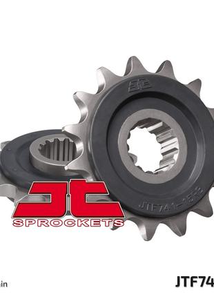 Звезда передняя с резиновой вставкой JT Sprockets JT JTF741.15RB
