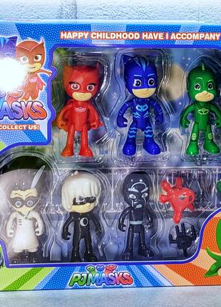 Набор фигурок герои в масках PJ masks 3366