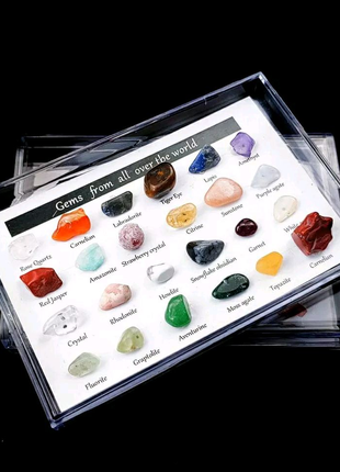 Набор натуральных камней со всего мира