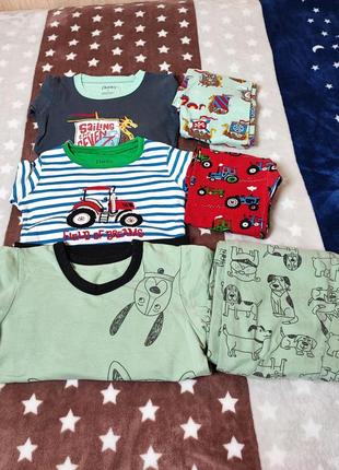 Детские пижамы для мальчика 6-8 лет