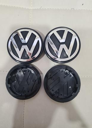 Колпачки, заглушки на диски Volkswagen VW Фольцваген 70 мм / 5...