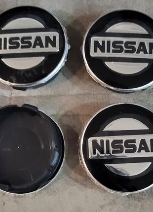 Колпачки, заглушки на диски Nissan Ниссан 60 мм / 56 мм KE 409...