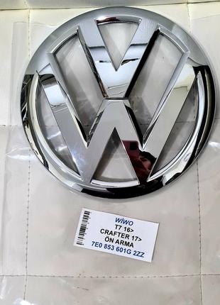 Эмблема значок на решетку радиатора Volkswagen VW T-7 передняя...
