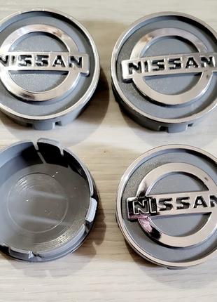 Колпачки, заглушки на диски Nissan Ниссан 60 мм / 57 мм KE 409...