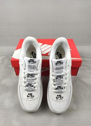 Nike air force 1 double white  хит продаж кросовки бренд