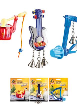 Flamingo Bird Toy Music ФЛАМІНГО МЬЮЗІК іграшка для птахів