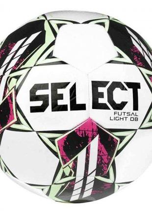 Мяч футзальный Select FUTSAL LIGHT DB v22 бело-зеленый размер ...