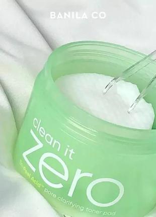 Banila co. clean it zero tri-peel acid pore clarifying toner p...