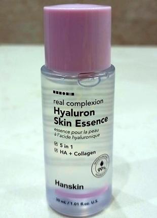 Hanskin real complexion hyaluron skin essence 30 ml увлажняюща...