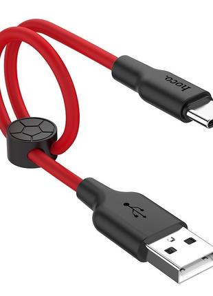 Зарядный дата кабель hoco. X21 Plus USB на Type-C 2.4A OD=3.5 ...
