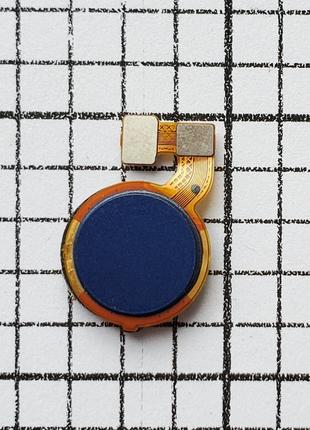 Отпечаток пальца Tecno B1f (POP 2F) со шлейфом для телефона синий