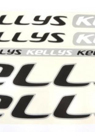 Наклейка Kellys на раму велосипеда, черный (NAK025)