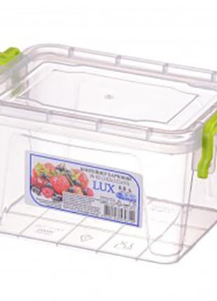 Контейнер пищевой Lux №2 (0.8 л) Ал-Пласт