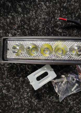 Світлодіодна фара 18w 6 led