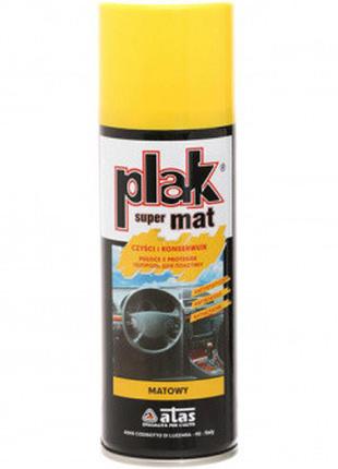 Полироль для торпедо Plak SUPERMAT Limone (лимон) 200мл (аэроз...