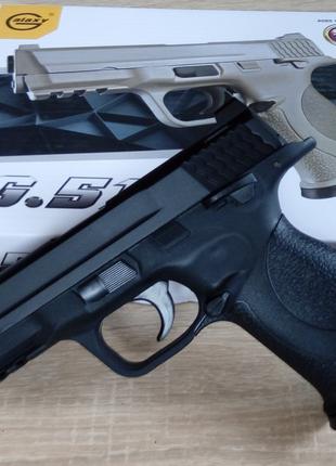 Игрушечный пистолет Smith & Wesson M&P40, спринговый детский