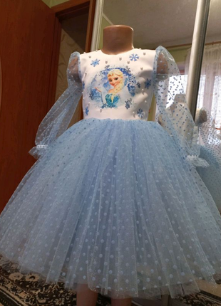 Эльза нарядное детское платье