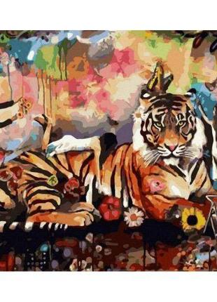 Картина по номерам "Величественный тигр"