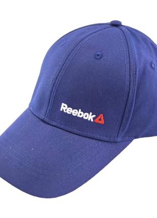 Кепка бейсболка мужская Reebok 56-60 размер катоновая синий (Б...