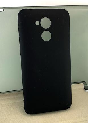 Чехол на Huawei Honor 6A накладка бампер SMTT силиконовый черный