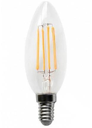 Лампа Едісона світлодіодна Lemanso 6W E14 660LM 4500K LM3090