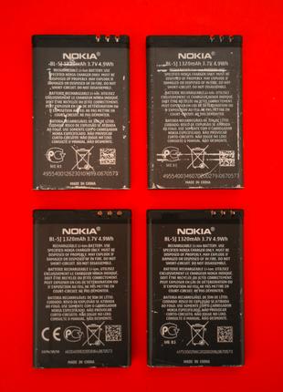 Аккумулятор Nokia BL-5J Asha 200, 201, 302, C3-00, 530 X1-01