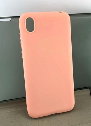Чехол на Huawei Y5 2019 накладка SMTT бампер силиконовый розовый