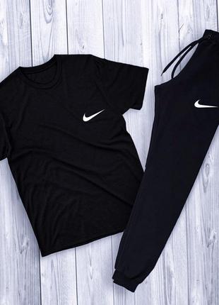 Футболка чорна +штани Nike