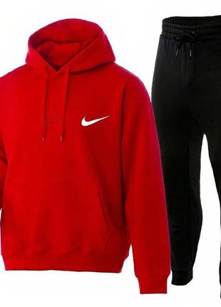 Худі+штани Nike червоний