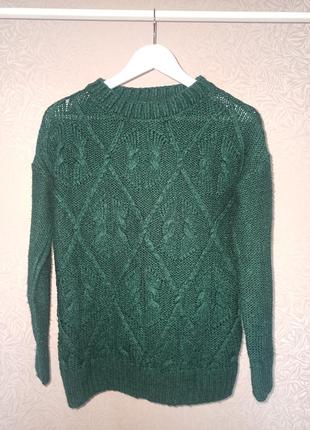 Зеленый свитер tu р. м