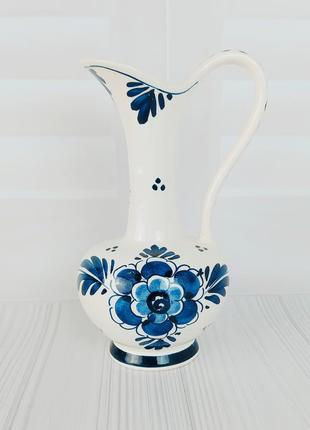 Коллекционная ваза-амфора Delft. Голландия